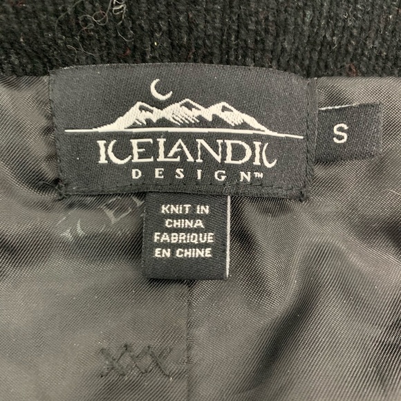 Icelandic Design zip up lined sweater jacket - Picture 7 of 8